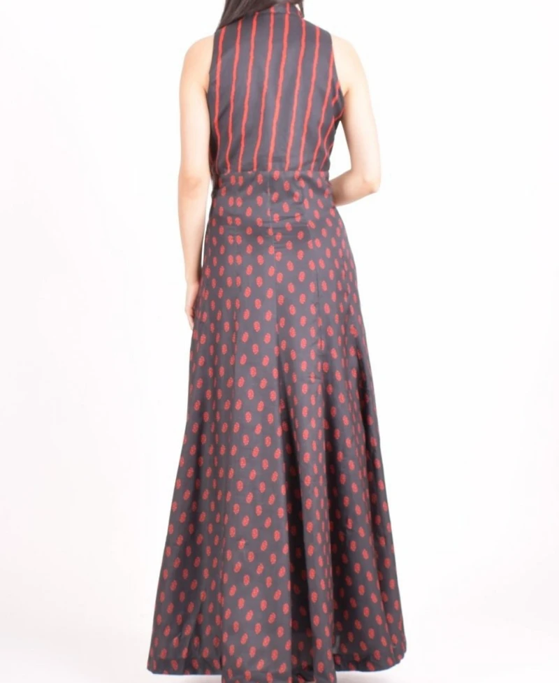 Raas Meher Slit Button Up Maxi Dress