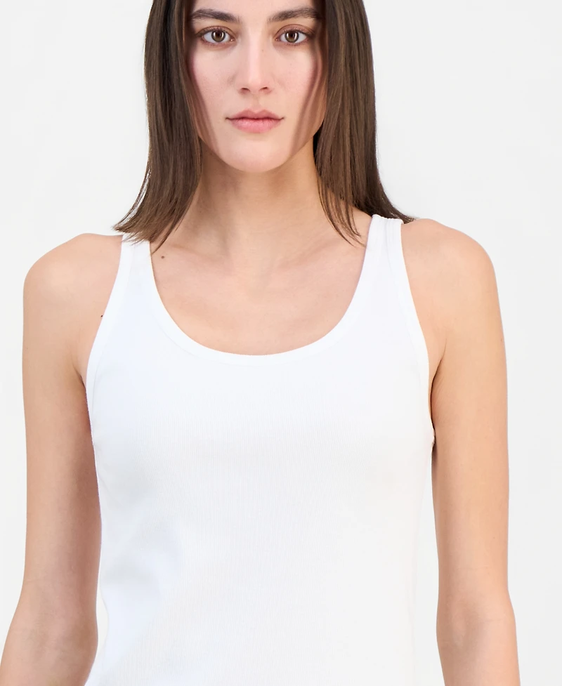 Eileen Fisher Women's Scoop Neck Slim Tank Top
