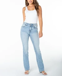 Celebrity Pink Women's 2-Button Bootcut Jeans
