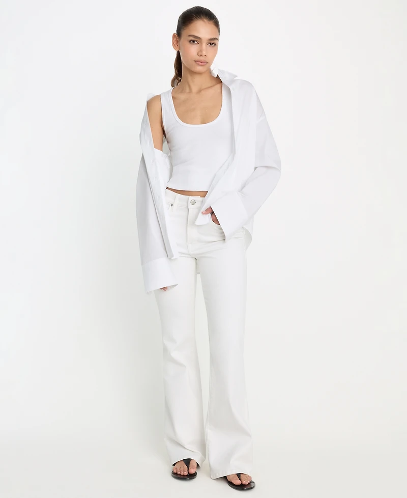 Good American Women's Legs Flare Jeans