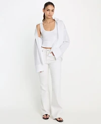 Good American Women's Legs Flare Jeans