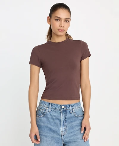 Good American Women's Super Stretch Baby T-Shirt