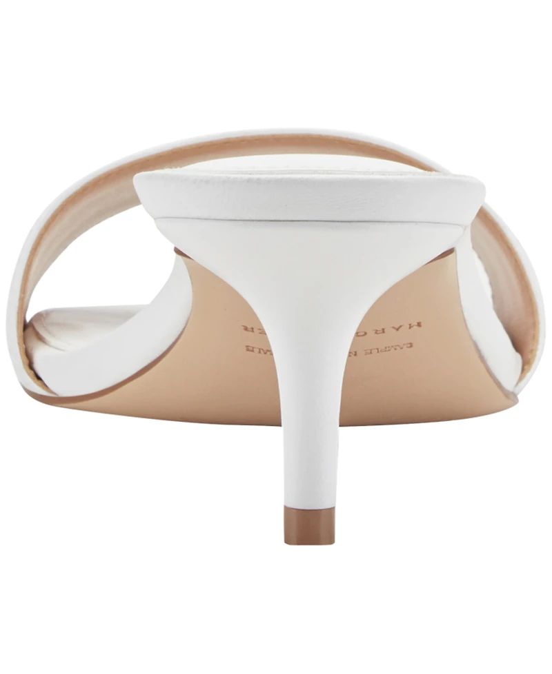 Marc Fisher Ltd Women's Sidnee Kitten Heel Dress Sandals