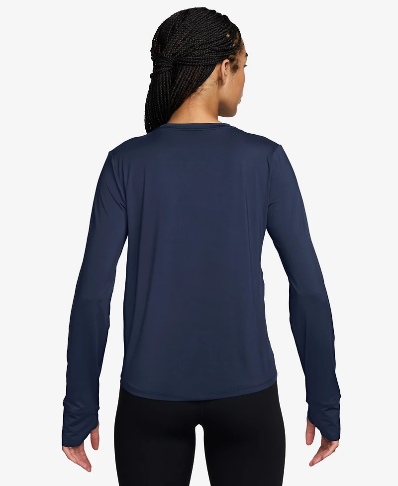 Nike Women's One Classic Dri-fit Long-Sleeve Top