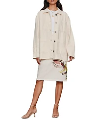 Sanctuary Women's Collared Greenhouse Jacket