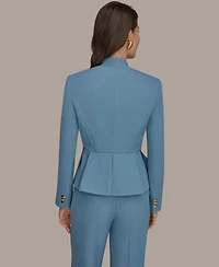 Donna Karan New York Women's One-Button Peplum Jacket