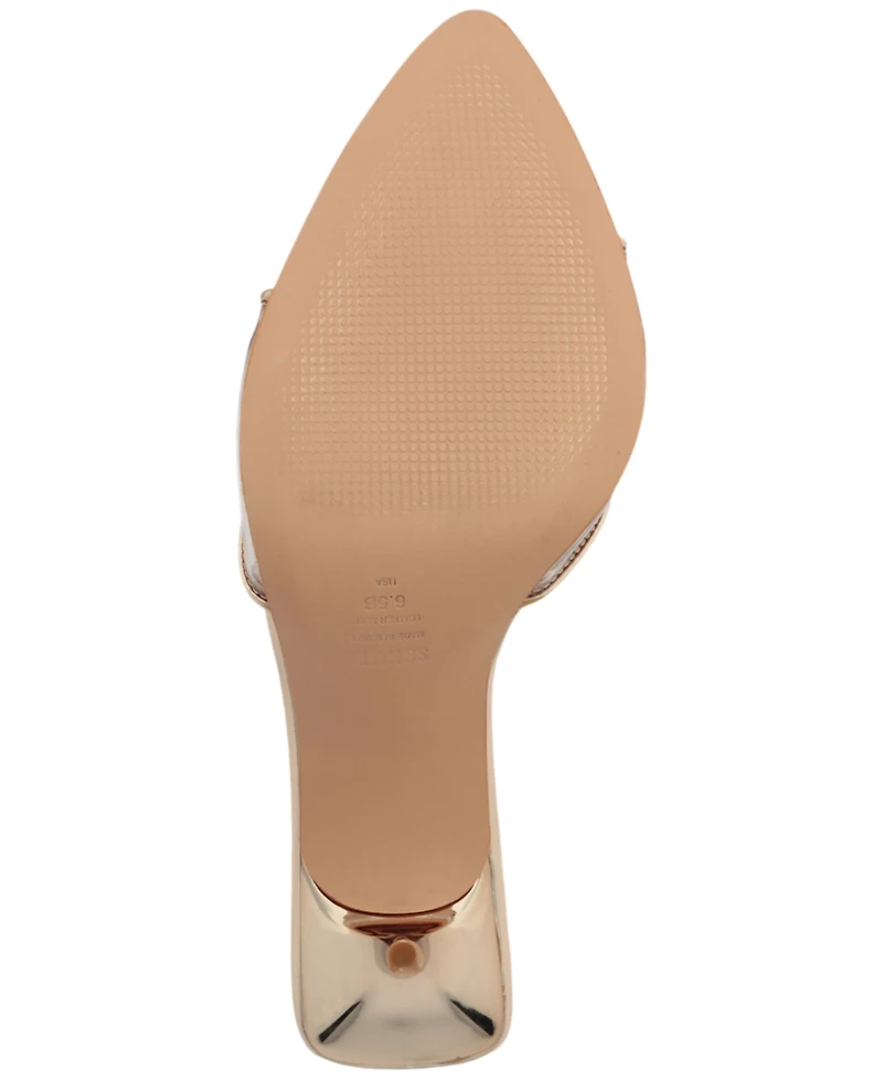 Schutz Women's Elodie Vinyl Slip-On Dress Sandals