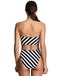 Lauren Ralph Women's High Waist Swim Bottoms