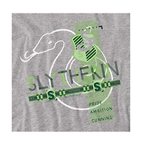 Harry Potter Men's Slytherin Pattern Crest T Shirt