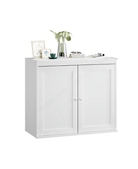 Streamdale Furniture Kitchen Storage Cabinet with Double Doors & Adjustable Shelves