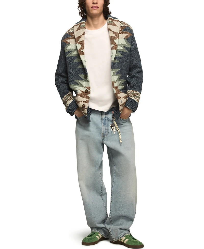 Lucky Brand Men's Shawl Collar Cardigan