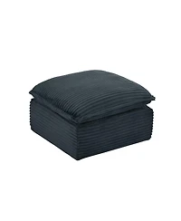 Streamdale Furniture Cloud Sectional Couches for Living Room, Convertible L-Shape Couch with Ottoman