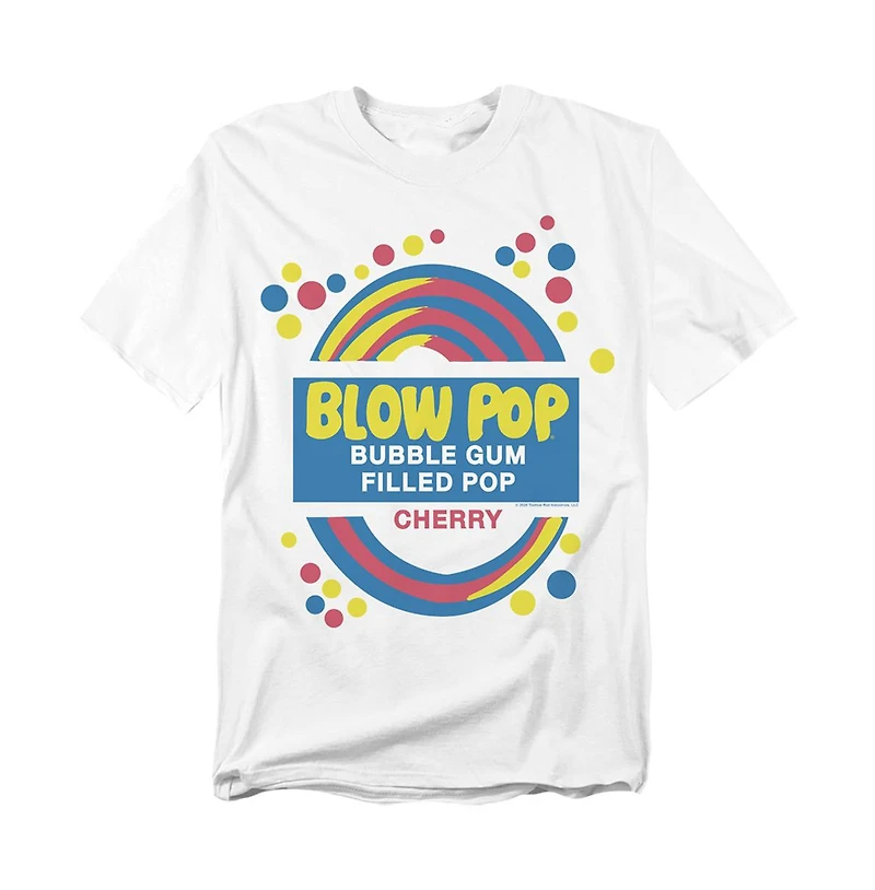Tootsie Roll Men's Blow Pop Label T Shirt