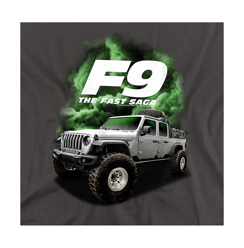 Fast & Furious Men's 9 Truck T Shirt
