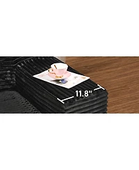 Streamdale Furniture Modular Rabbit Hair Cloud Sofa - L-Shaped, Recliner, Minimalist Sleeper