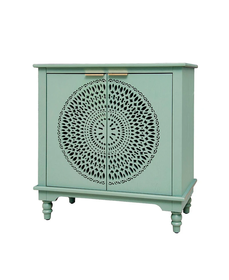 Streamdale Furniture American Style 2 Door Accent Cabinet Sideboard Buffet Storage Cabinet