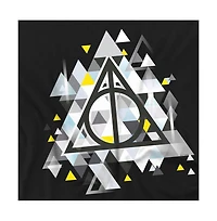 Harry Potter Men's Geometrical Deathly Hallows T Shirt