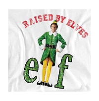 Elf Men's Christmas Raised By Elves T Shirt