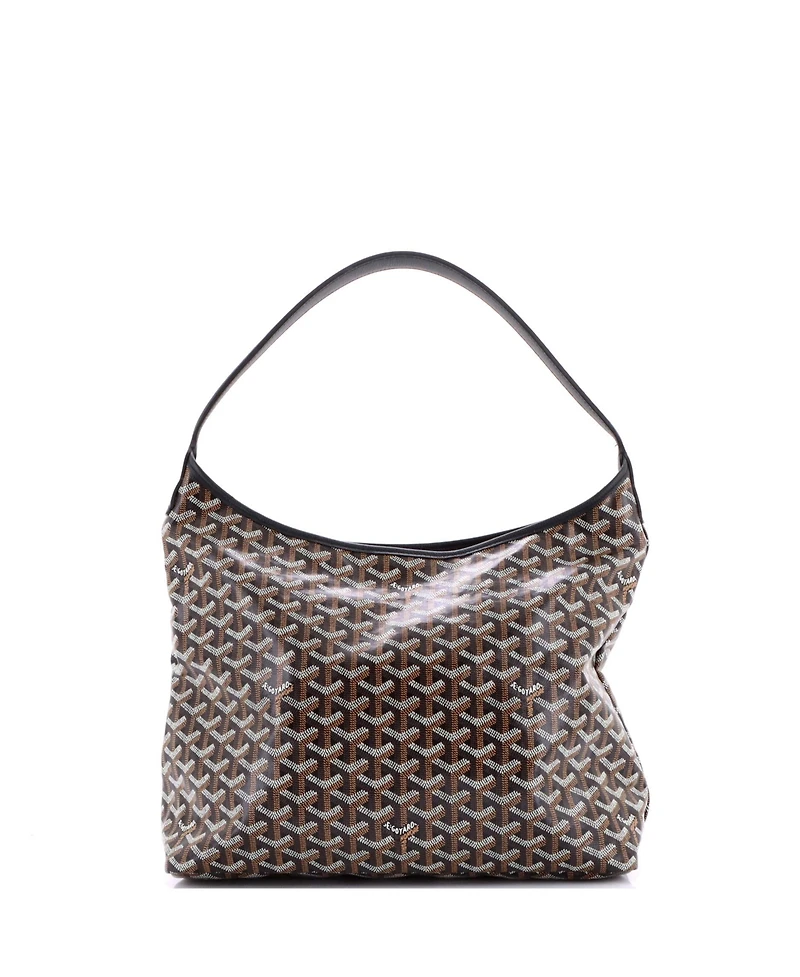 Pre-Owned Goyard Boheme Hobo Coated Canvas