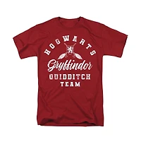 Harry Potter Men's Gryffindor Quidditch T Shirt