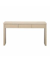 Streamdale Furniture Rustic Console Table - Fluted Drawers