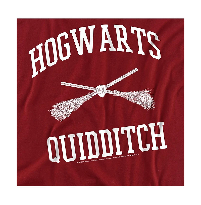 Harry Potter Men's Hogwarts Quidditch Brooms T Shirt