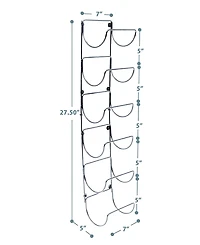 Sorbus 6-Level Bathroom Towel Rack Holder and Organizer