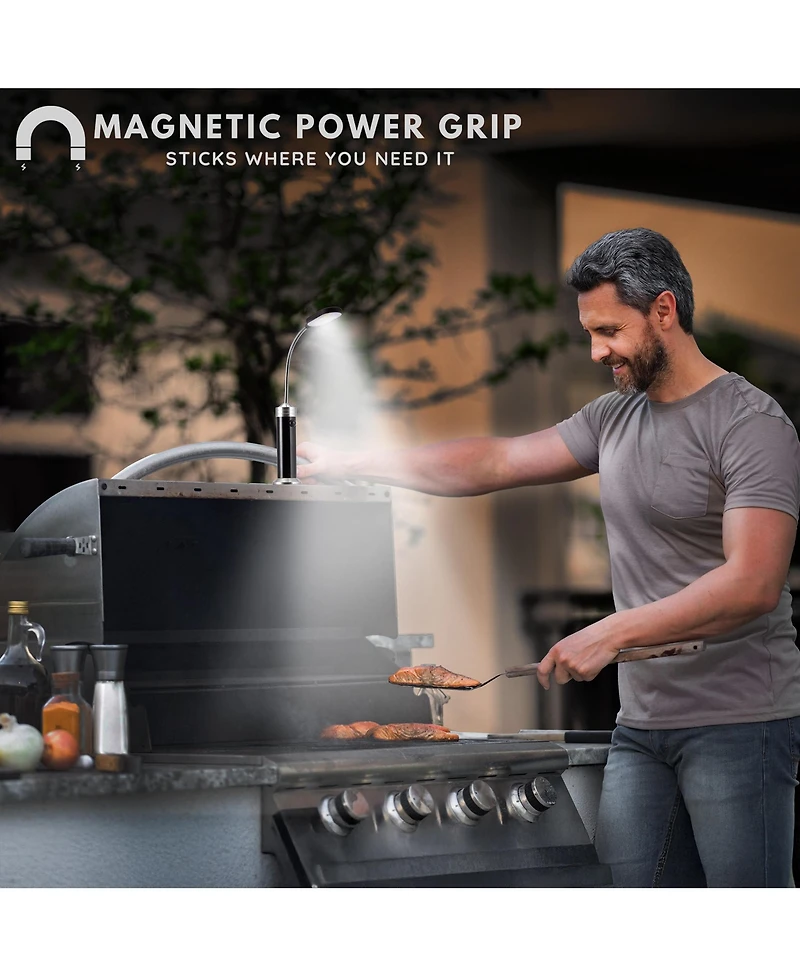 Sorbus 2 Pack Bbq Grill Led Lights with Magnetic Base
