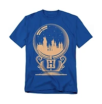 Harry Potter Men's Hogwarts Snowglobe T Shirt