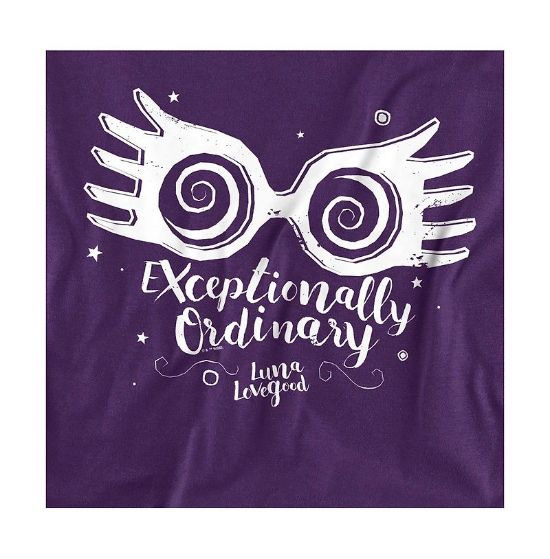 Harry Potter Men's Luna Lovegood Exceptionally Ordinary T Shirt