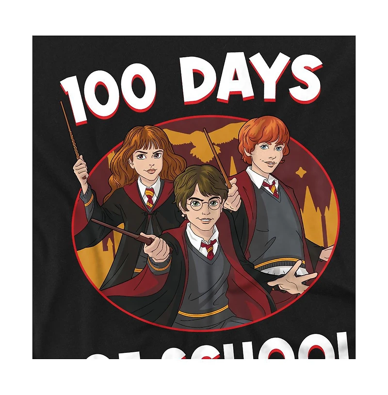 Harry Potter Men's 100 Days Of School T Shirt