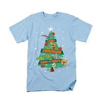 Jurassic Park Men's World Dinosaurs Ruled The Earth Christmas Tree T Shirt