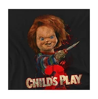 Logovision Men's Childs Play 2 Heres Chucky T Shirt
