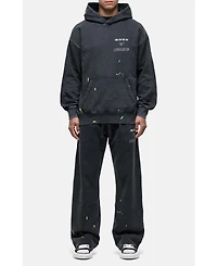 Good For Nothing Women's Nevada Black Paint Relaxed Hoodie