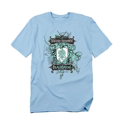 Harry Potter Men's Beauxbatons Crest T Shirt