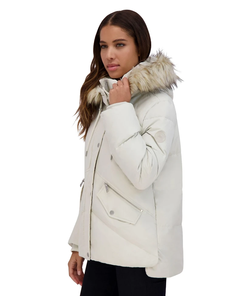 Women's Daphne Quilted Soft Matte Shell With Mixed Down Puffer