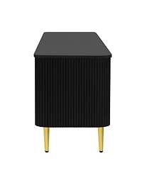 Streamdale Furniture 78.7" Minimalist Tv Stand - Entertainment Center