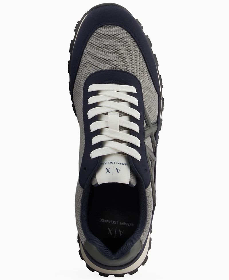 A|X Armani Exchange Men's Drop Lace-Up Sneakers