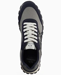 A|X Armani Exchange Men's Drop Lace-Up Sneakers