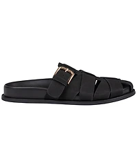 Gc Shoes Women's Lovely Multi-Strap Footbed Slip-On Sandals