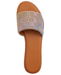 Coach Women's Holly Round Toe Flat Sandals