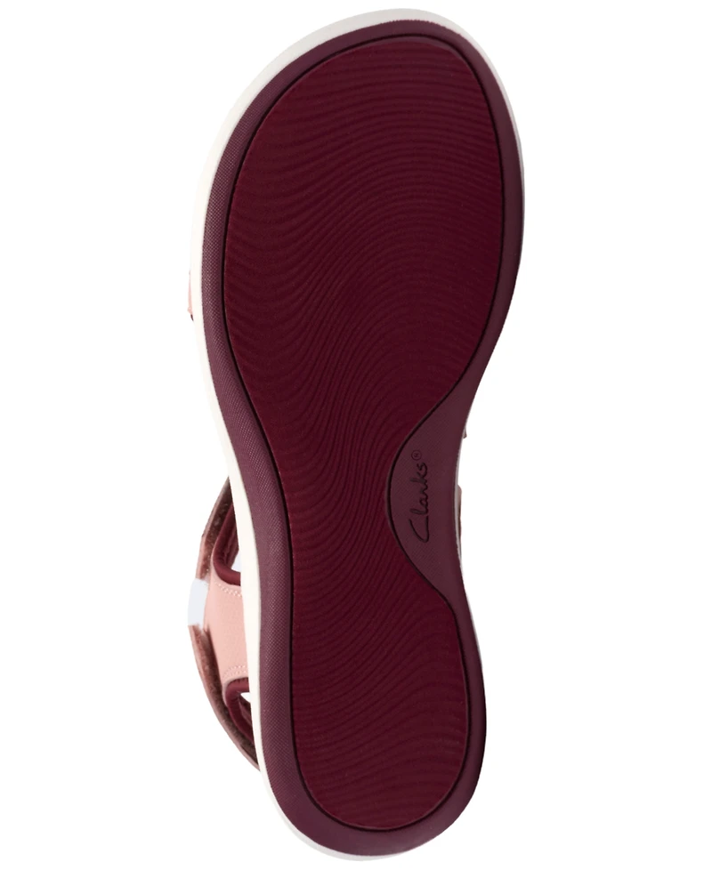 Clarks Women's Cloudsteppers Mira Shore Round Toe Sandals