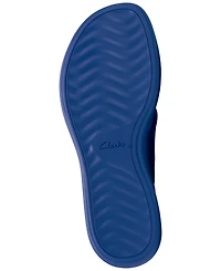 Clarks Women's Cloudsteppers Drift Daisy Slip-On Sandals