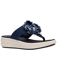 Clarks Women's Cloudsteppers Drift Rose Round Toe Sandals