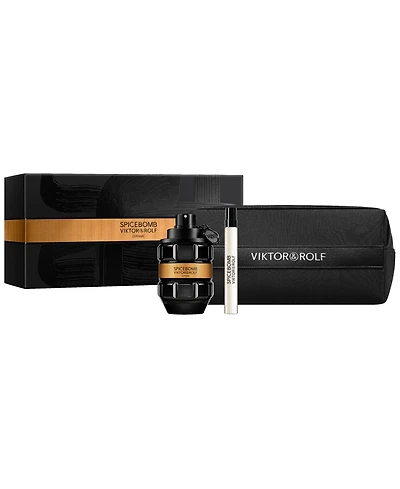 Viktor & Rolf Spicebomb Extreme 3-Pc. Eau De Parfum and Eau De Toilette Gift Set with Designer Pouch