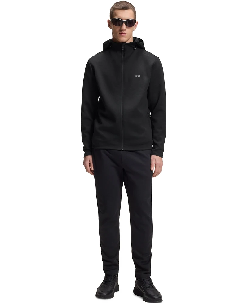 Boss by Hugo Men's Active Odour-Control Hooded Sweatshirt