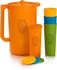 Tupperware Retro Classic 5-Piece Pitcher and Tumbler Set