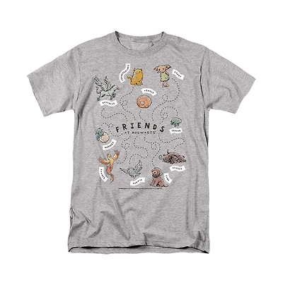 Harry Potter Big & Tall Friends At Hogwarts T Shirt