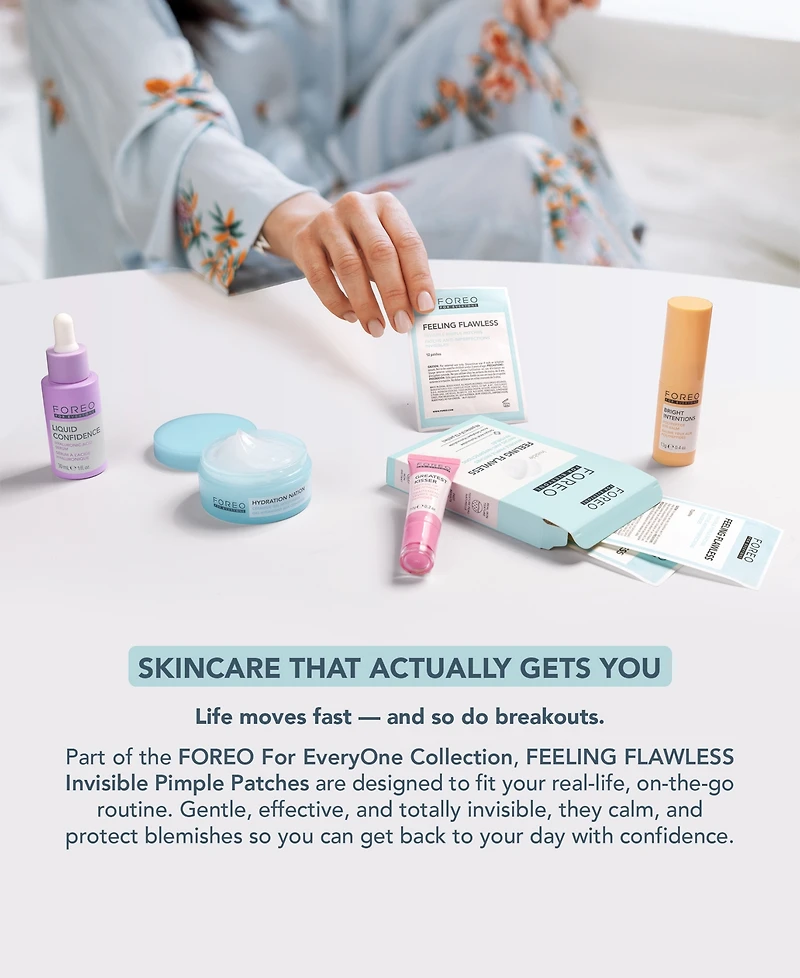 Foreo For EveryOne Feeling Flawless Invisible Pimple Patches 48 Patches