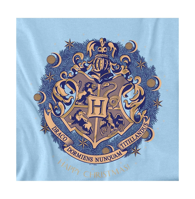 Harry Potter Men's Happy Christmas From Hogwarts T Shirt